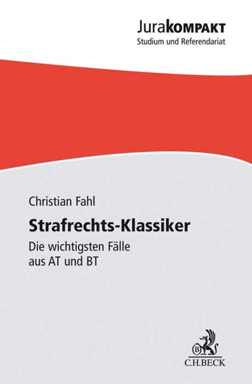 Bild vom Artikel Strafrechts-Klassiker vom Autor Christian Fahl