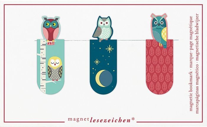Produktbild: Magnetlesezeichen Nachteulen