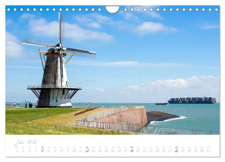 Produktbild: Zeeland (Wandkalender 2026 DIN A4 quer), CALVENDO Monatskalender