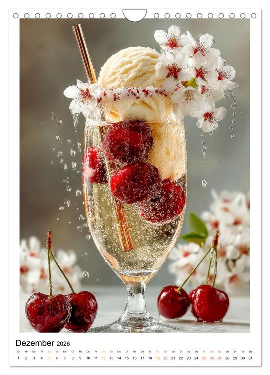 Produktbild: Lecker Eis (Wandkalender 2026 DIN A4 hoch), CALVENDO Monatskalender