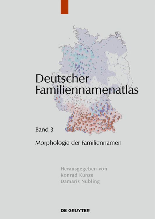 Produktbild: Morphologie der Familiennamen