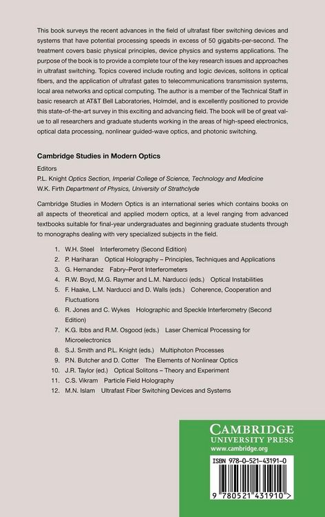 Produktbild: Ultrafast Fiber Switching Devices and Systems