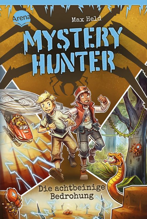 Produktbild: Mystery Hunter (2). Die achtbeinige Bedrohung