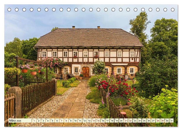 Produktbild: Zittauer Gebirge-Urlaubsromantik und Wanderparadies (Tischkalender 2026 DIN A5 quer), CALVENDO Monatskalender