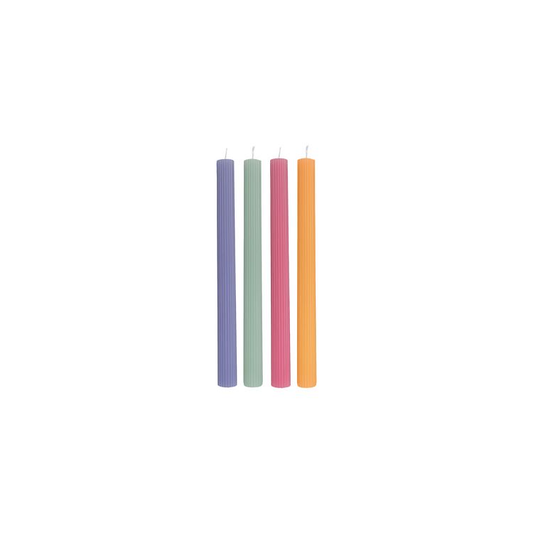 Produktbild: Villeroy & Boch Fleur Stabkerze color mix,Set 4 St&uuml;ck