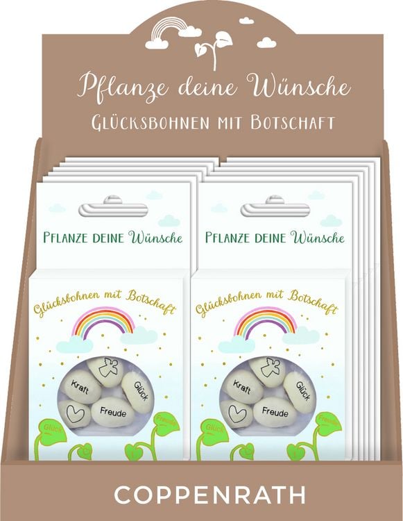 Produktbild: Gepr&auml;gte Saatbohnen &ndash; Pflanze deine W&uuml;nsche
