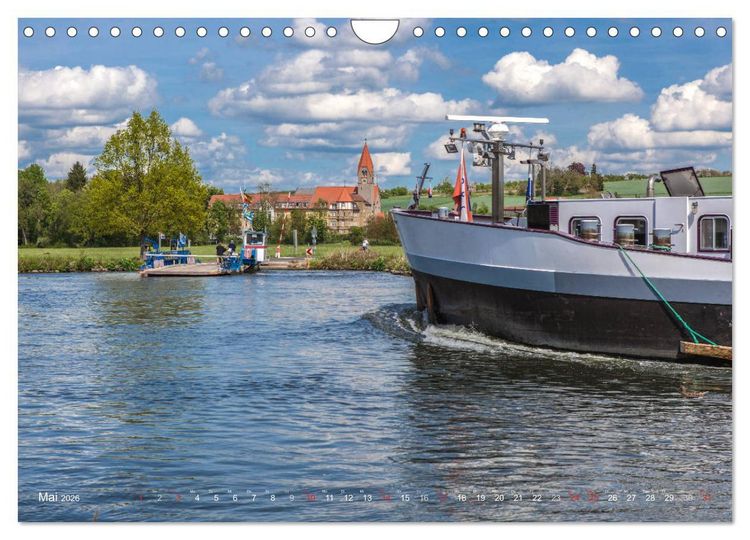 Produktbild: Mainf&auml;hren in Franken (Wandkalender 2026 DIN A4 quer), CALVENDO Monatskalender