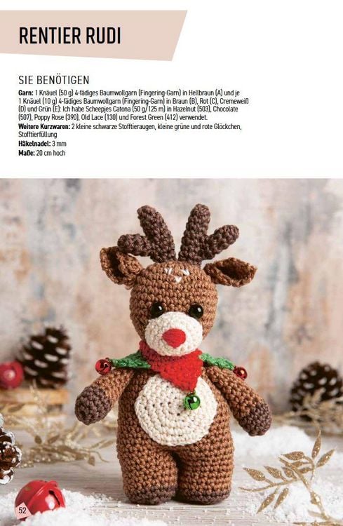 Produktbild: Niedliche H&auml;kel-Ideen f&uuml;r Weihnachten