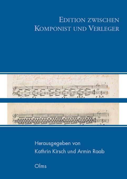 Produktbild: Edition zwischen Komponist und Verleger