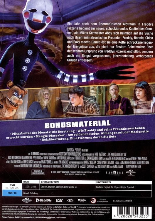 Produktbild: Five Nights at Freddy's 2