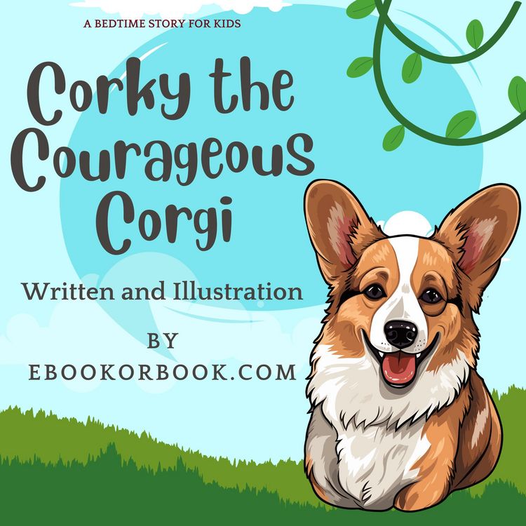 Produktbild: Corky the Courageous Corgi (Corgi Kids Story, #1)