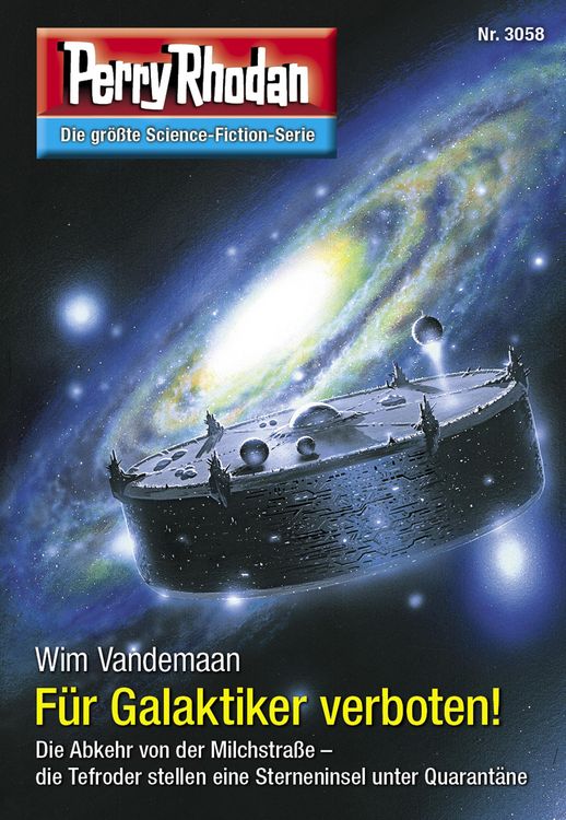 Produktbild: Perry Rhodan 3058: F&uuml;r Galaktiker verboten!