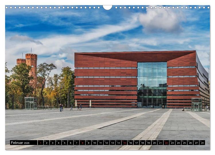 Produktbild: Ein Wochenende in Breslau (Wandkalender 2026 DIN A3 quer), CALVENDO Monatskalender
