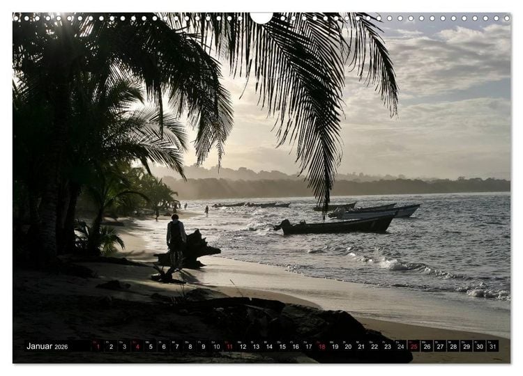 Produktbild: Costa Rica - Pure Lebensfreude (Wandkalender 2026 DIN A3 quer), CALVENDO Monatskalender