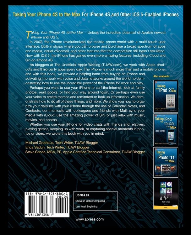 Produktbild: Taking Your iPhone to the Max, iOS 5 Edition