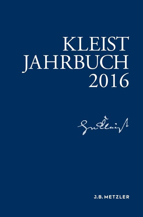 Produktbild: Kleist-Jahrbuch 2016