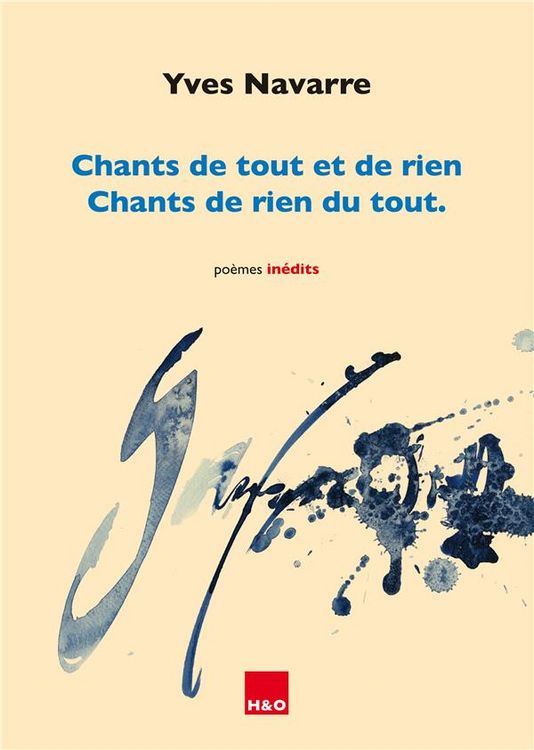 Produktbild: Chants de tout et de rien, chants de rien du tout : po&egrave;mes in&eacute;dits