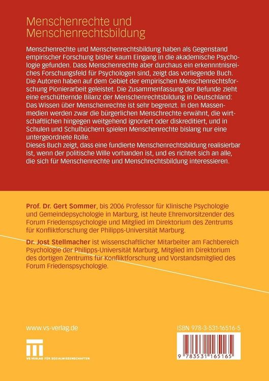 Produktbild: Menschenrechte und Menschenrechtsbildung