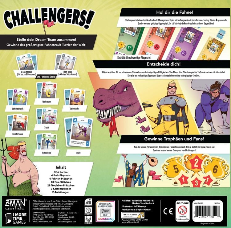 Produktbild: Challengers! - Kennerspiel des Jahres