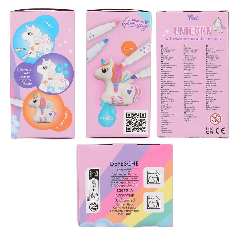 Produktbild: Ylvi Colour Your Unicorn