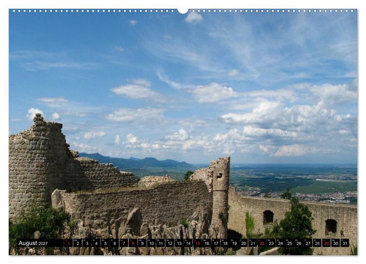 Produktbild: Unterwegs im Elsass (Wandkalender 2027 DIN A2 quer), CALVENDO Monatskalender