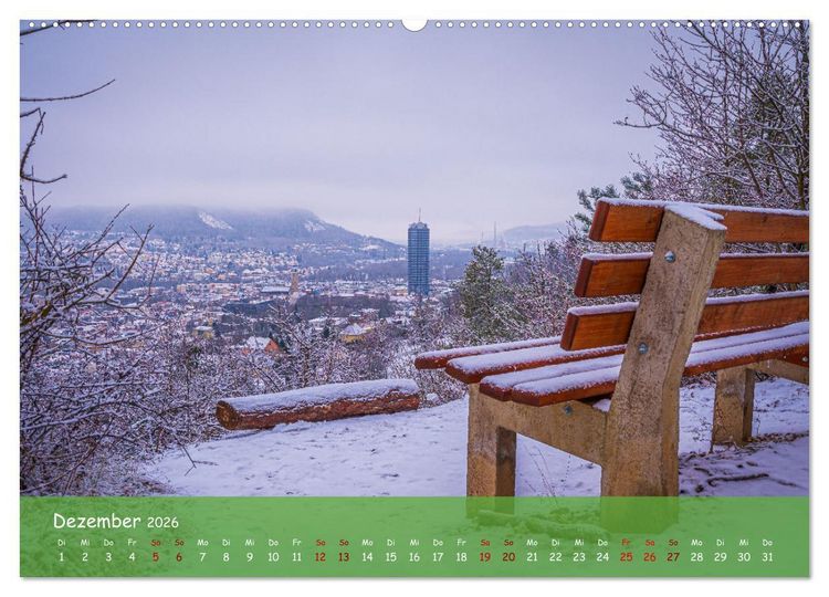 Produktbild: Jena - Faszination in Bildern (Wandkalender 2026 DIN A2 quer), CALVENDO Monatskalender