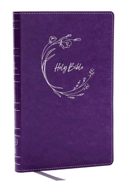 Produktbild: KJV Holy Bible: Ultra Thinline, Purple Leathersoft, Red Letter, Comfort Print: King James Version