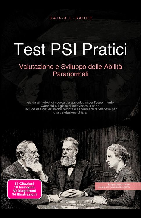 Produktbild: Test PSI Pratici: Valutazione e Sviluppo delle Abilit&agrave; Paranormali