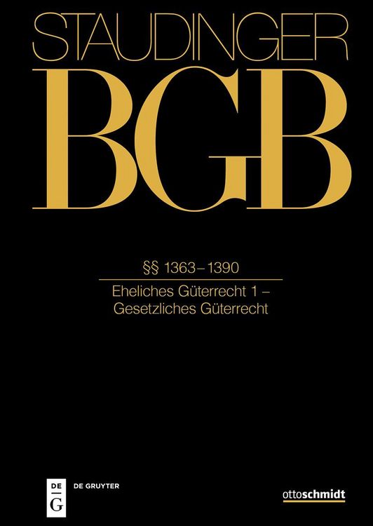 Produktbild: &sect;&sect; 1363-1390