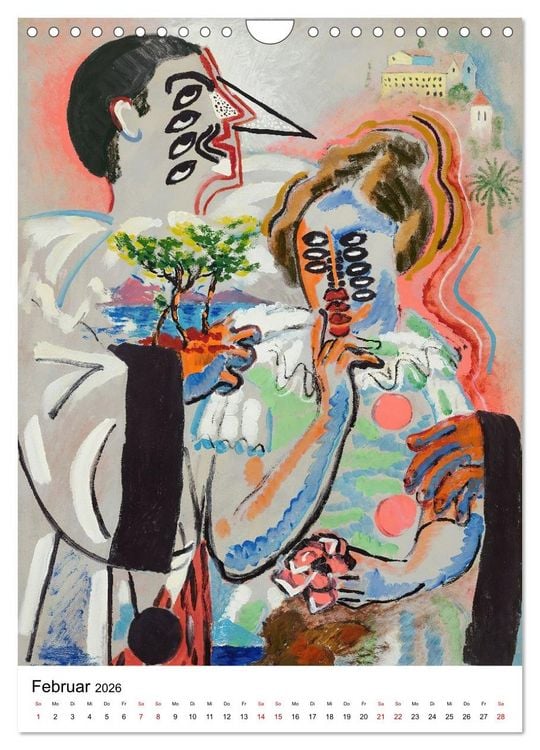 Produktbild: Francis Picabia (Wandkalender 2026 DIN A4 hoch), CALVENDO Monatskalender