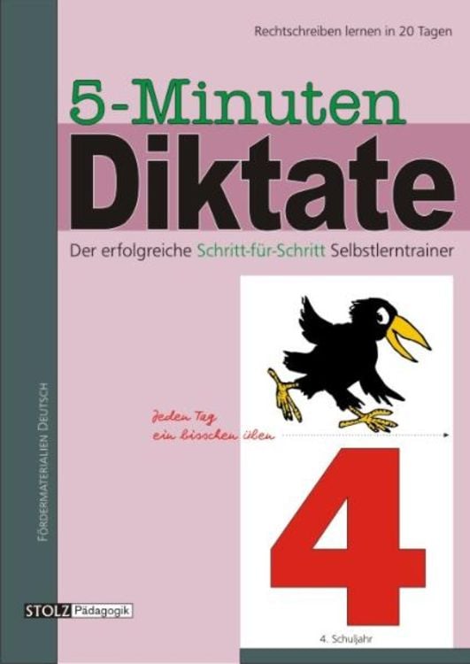 Produktbild: 5-Minuten-Diktate 4. Schuljahr