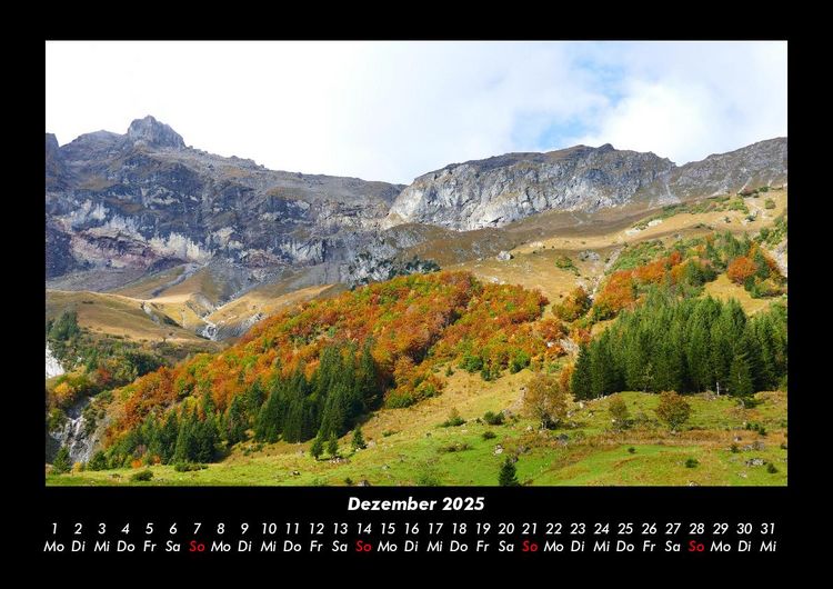 Produktbild: Berge 2025 Fotokalender DIN A3