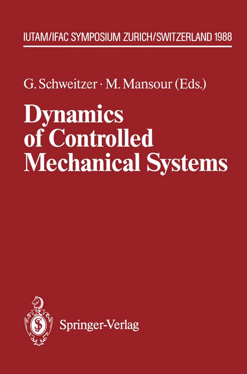 Produktbild: Dynamics of Controlled Mechanical Systems