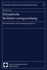 Produktbild: Europ&auml;ische Kollektivvertragsordnung
