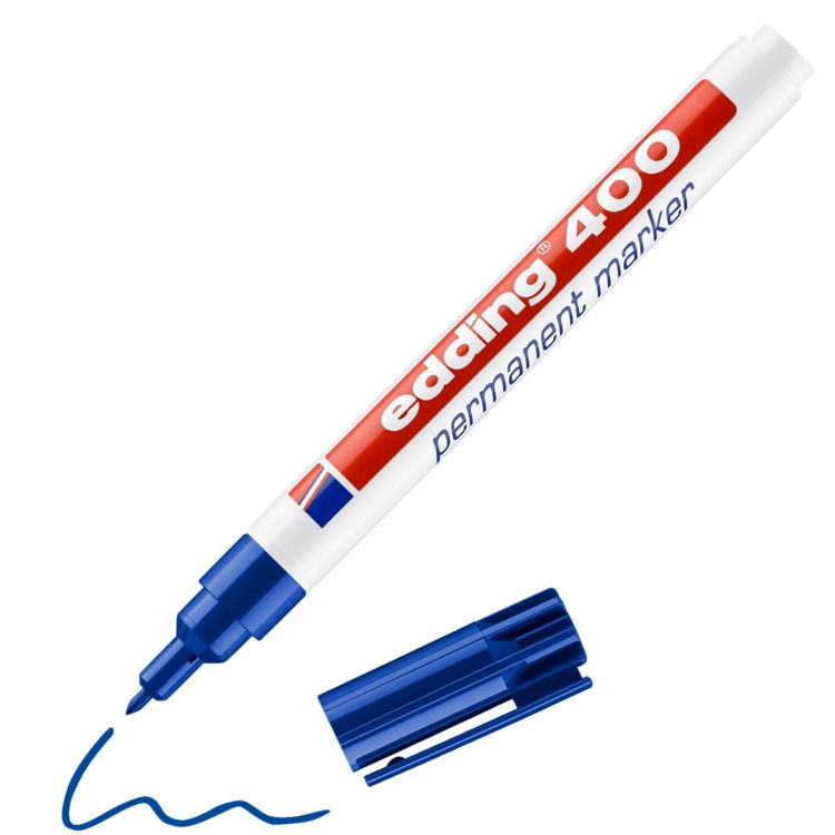 Produktbild: edding 400 Permanentmarker blau
