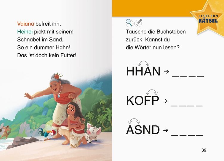 Produktbild: Leselernstars: Disney - Lustige Geschichten