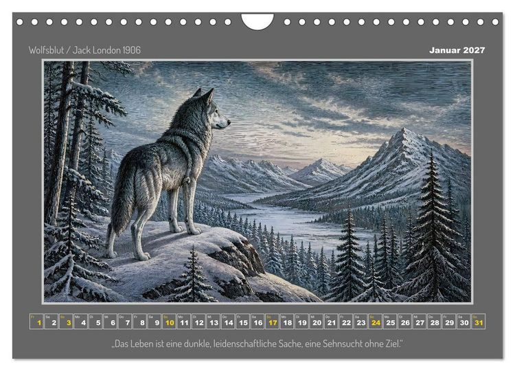 Produktbild: Klassiker des Abenteuers (Wandkalender 2027 DIN A4 quer), CALVENDO Monatskalender