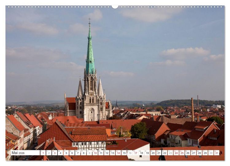 Produktbild: Deutsche Bundesl&auml;nder - Th&uuml;ringen (Wandkalender 2026 DIN A2 quer), CALVENDO Monatskalender