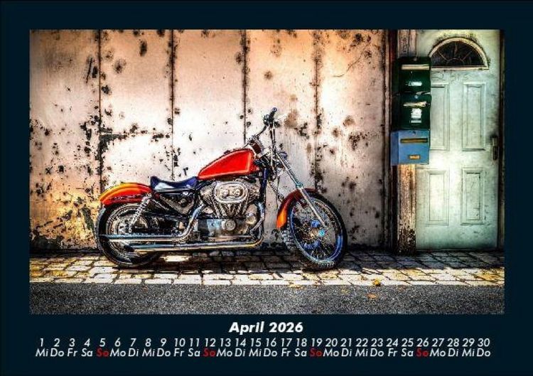 Produktbild: Motorr&auml;der 2026 Fotokalender DIN A5