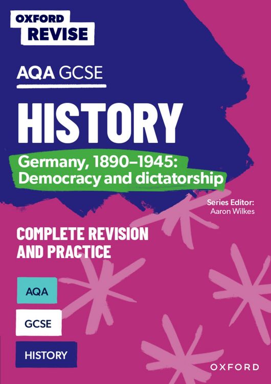 Produktbild: Oxford Revise: AQA GCSE History: Germany, 1890-1945: Democracy and dictatorship