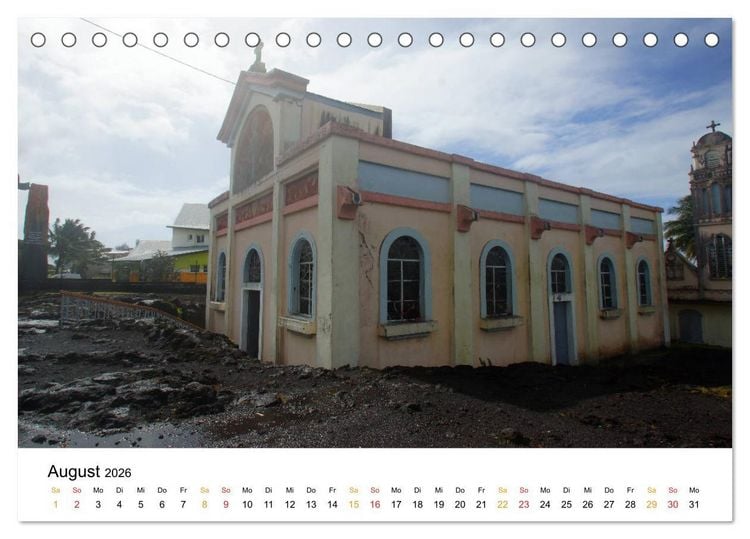 Produktbild: La R&eacute;union - Auf der Insel der Gef&uuml;hle (Tischkalender 2026 DIN A5 quer), CALVENDO Monatskalender