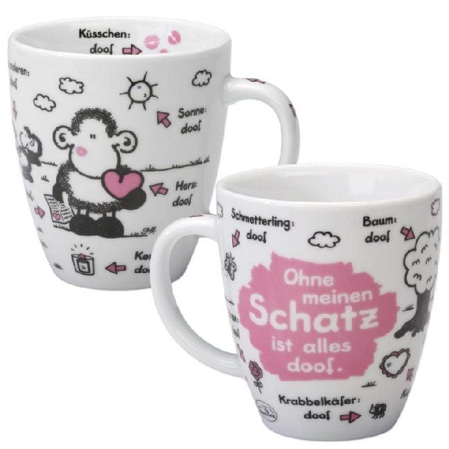 Produktbild: Tasse Ohne Schatz ist alles doof