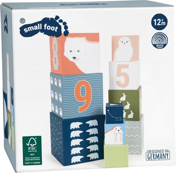 Produktbild: Stapelw&uuml;rfel "Arctic"