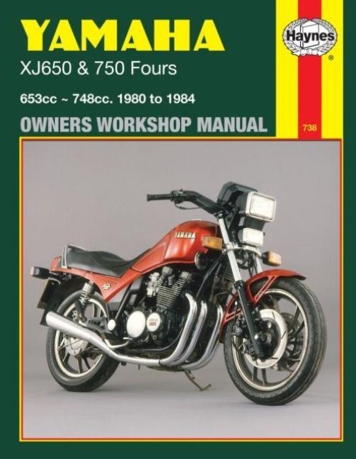 Produktbild: Yamaha XJ650 & 750 Fours (80 - 84) Haynes Repair Manual