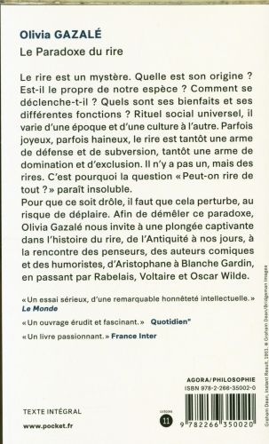 Produktbild: Le paradoxe du rire : et si ce n'&eacute;tait pas toujours dr&ocirc;le ?