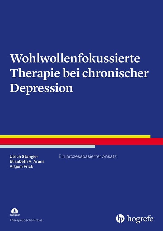 Produktbild: Wohlwollenfokussierte Therapie bei chronischer Depression