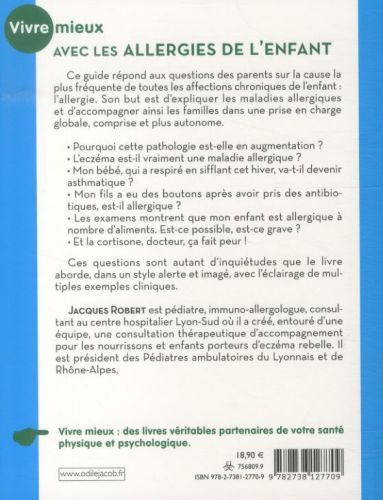 Produktbild: Vivre mieux avec les allergies de l'enfant