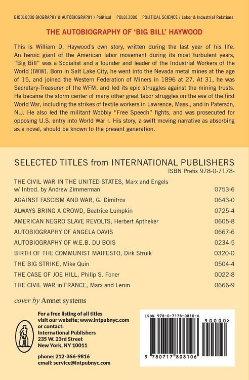 Produktbild: Big Bill Haywood's Book