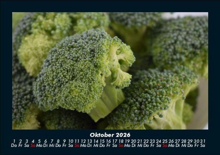 Produktbild: Genuss 2026 Fotokalender DIN A5