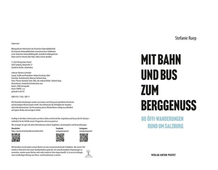 Produktbild: Mit Bahn und Bus zum Berggenuss